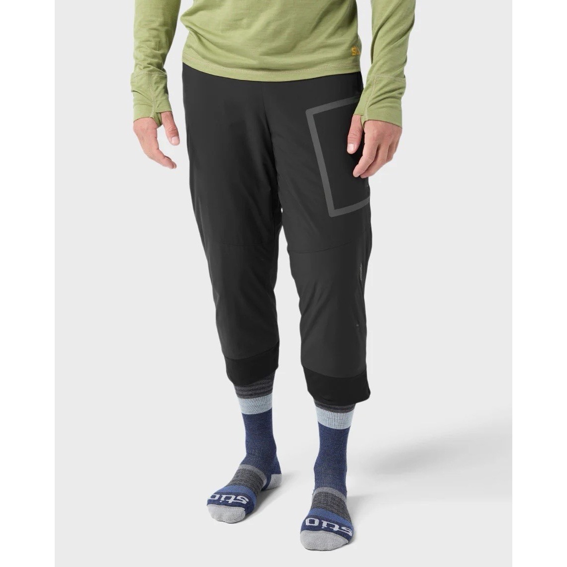 Stio Fernos Insulated Knicker Outwear Pants Abyss Black Mens Large Nwt $199 Org